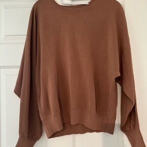 Beautiful Ann Taylor camel color sweater. Worn twice.  No flaws. Size large